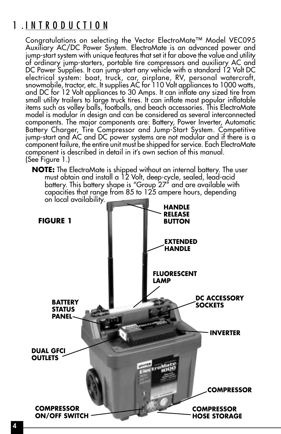 Vector ElectroMate VEC095 User Manual | Page 4 / 20