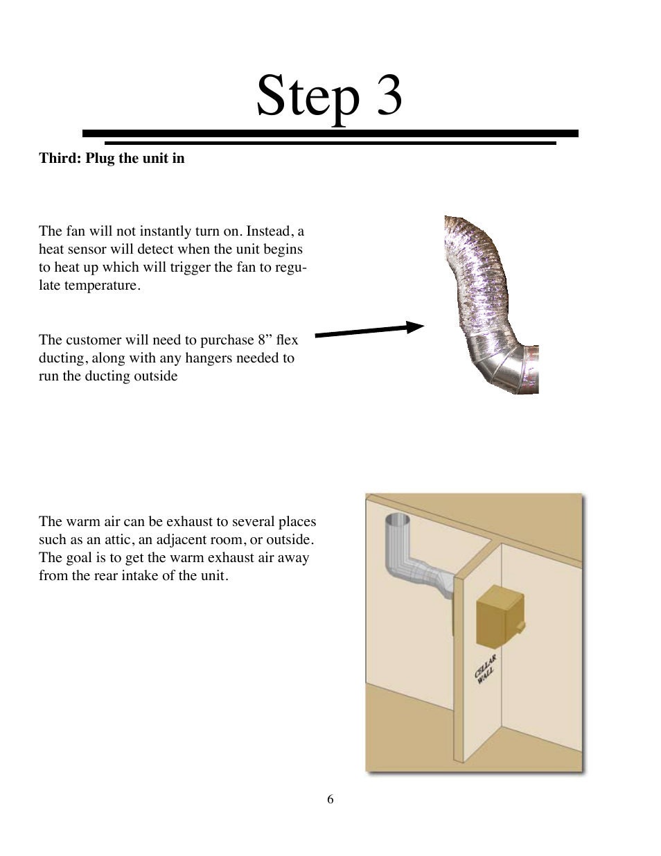 Step | Vinothèque Large XLT User Manual | Page 6 / 8