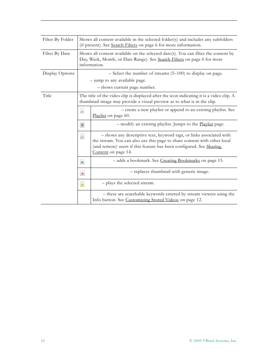 VBrick Systems ENTERPRISE MEDIA SYSTEM V5.0 User Manual | Page 16 / 76