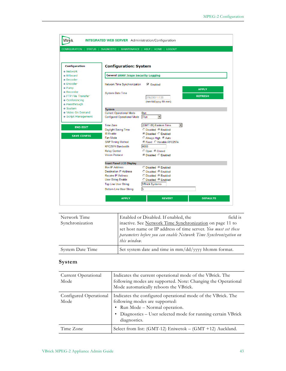 VBrick Systems VB5000 User Manual | Page 51 / 124