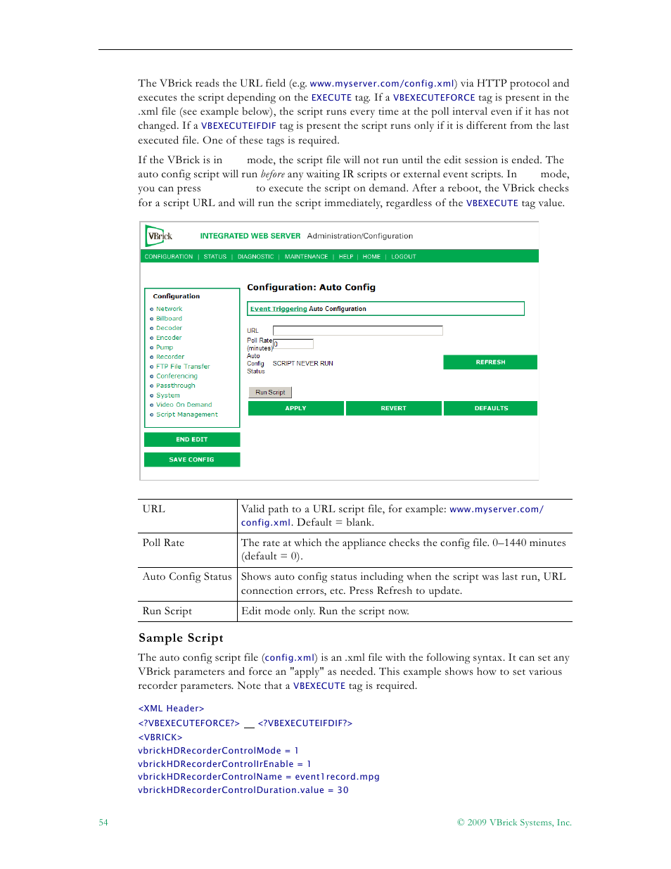 VBrick Systems VB5000 User Manual | Page 62 / 124