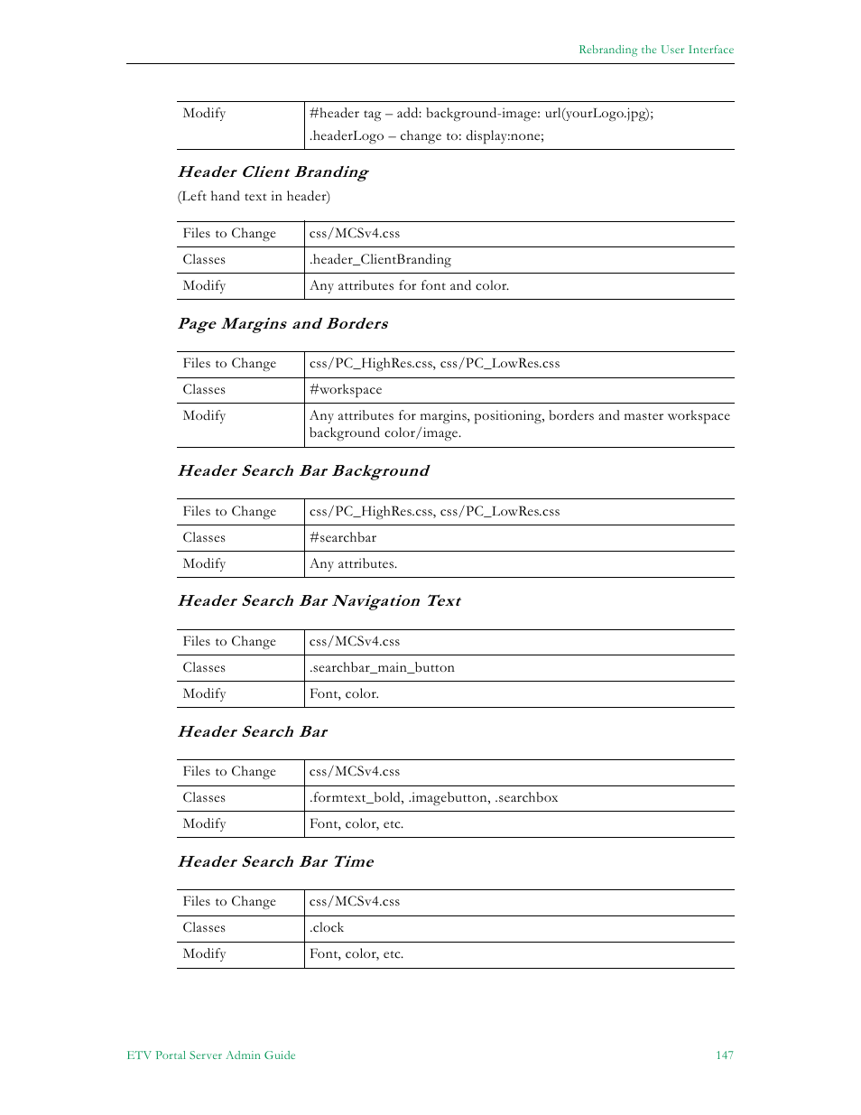 VBrick Systems Portal Server ETV v4.2.1 User Manual | Page 159 / 180