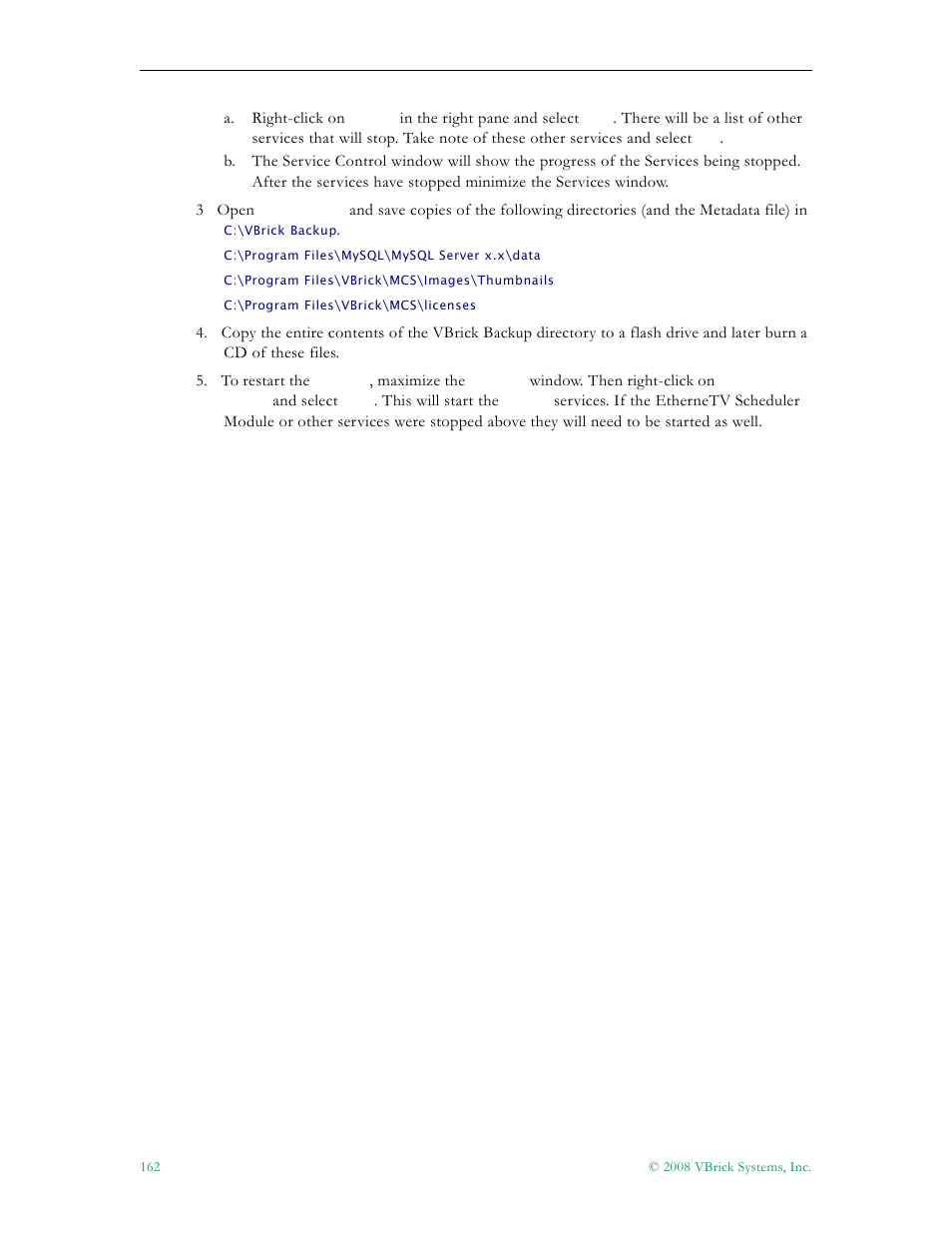 VBrick Systems Portal Server ETV v4.2.1 User Manual | Page 174 / 180