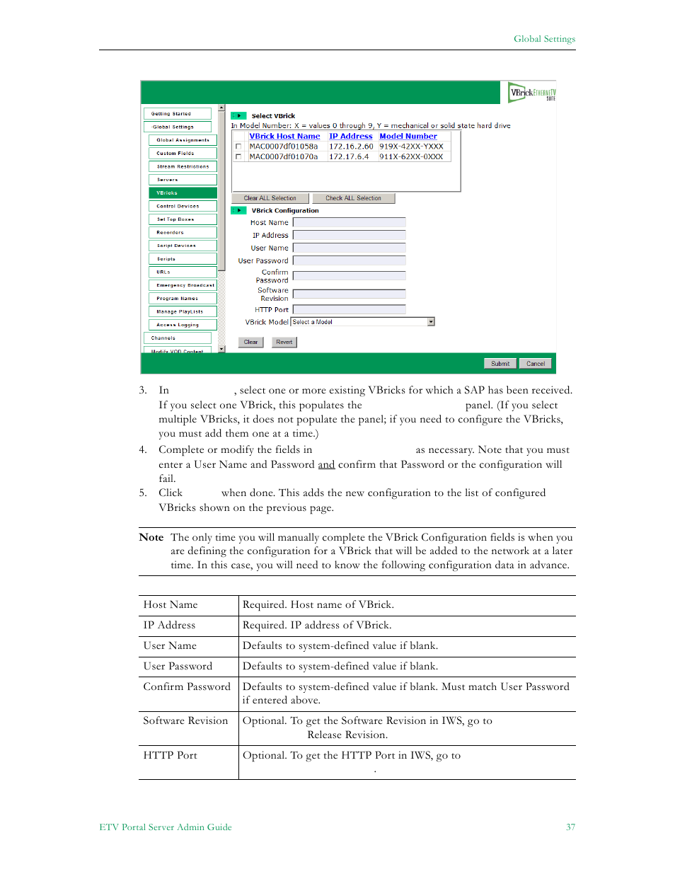 VBrick Systems Portal Server ETV v4.2.1 User Manual | Page 49 / 180