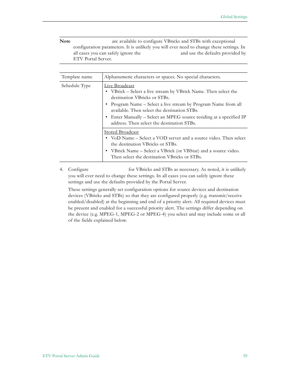 VBrick Systems Portal Server ETV v4.2.1 User Manual | Page 71 / 180