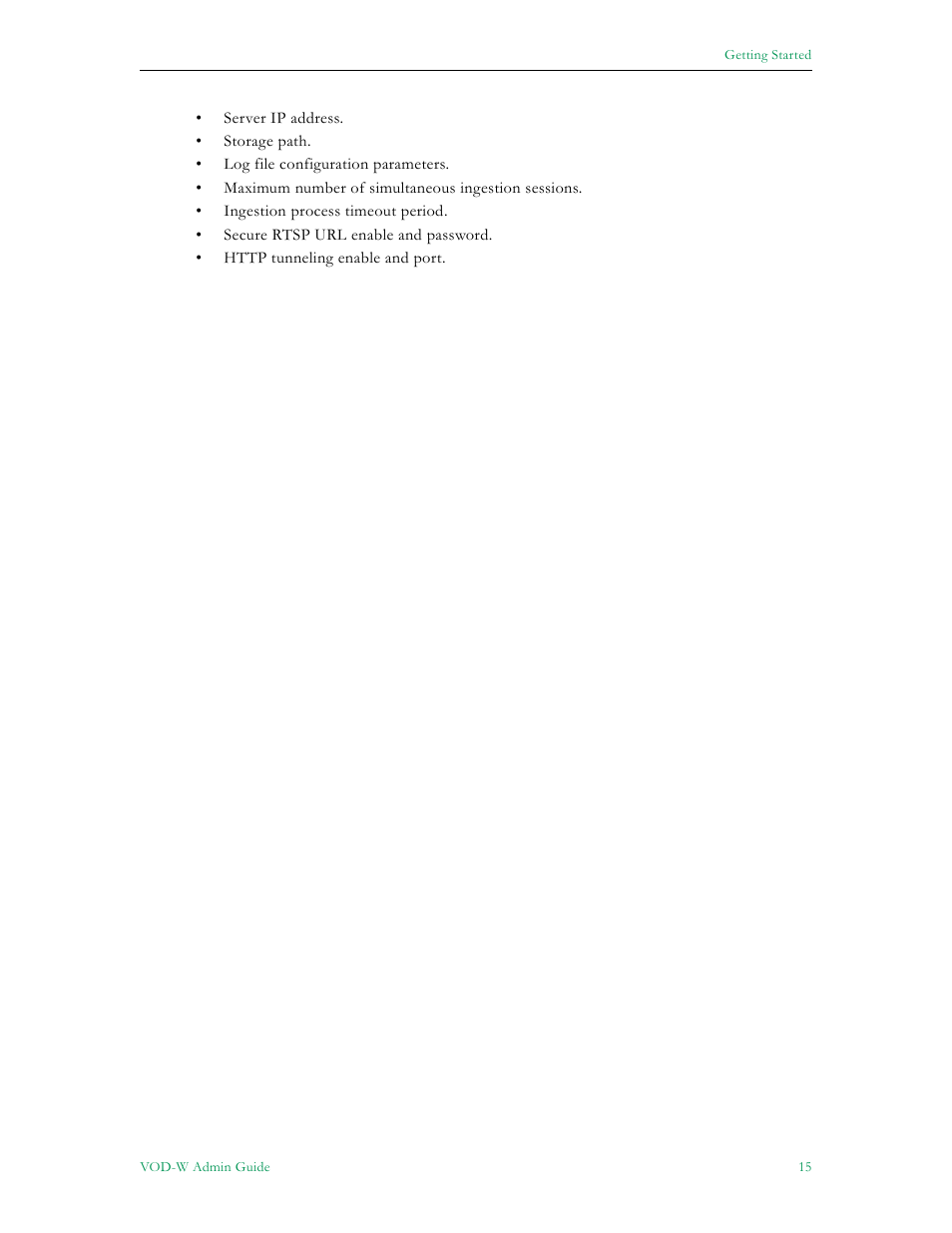VBrick Systems VOD-W Server VBrick v4.2.1 User Manual | Page 23 / 94