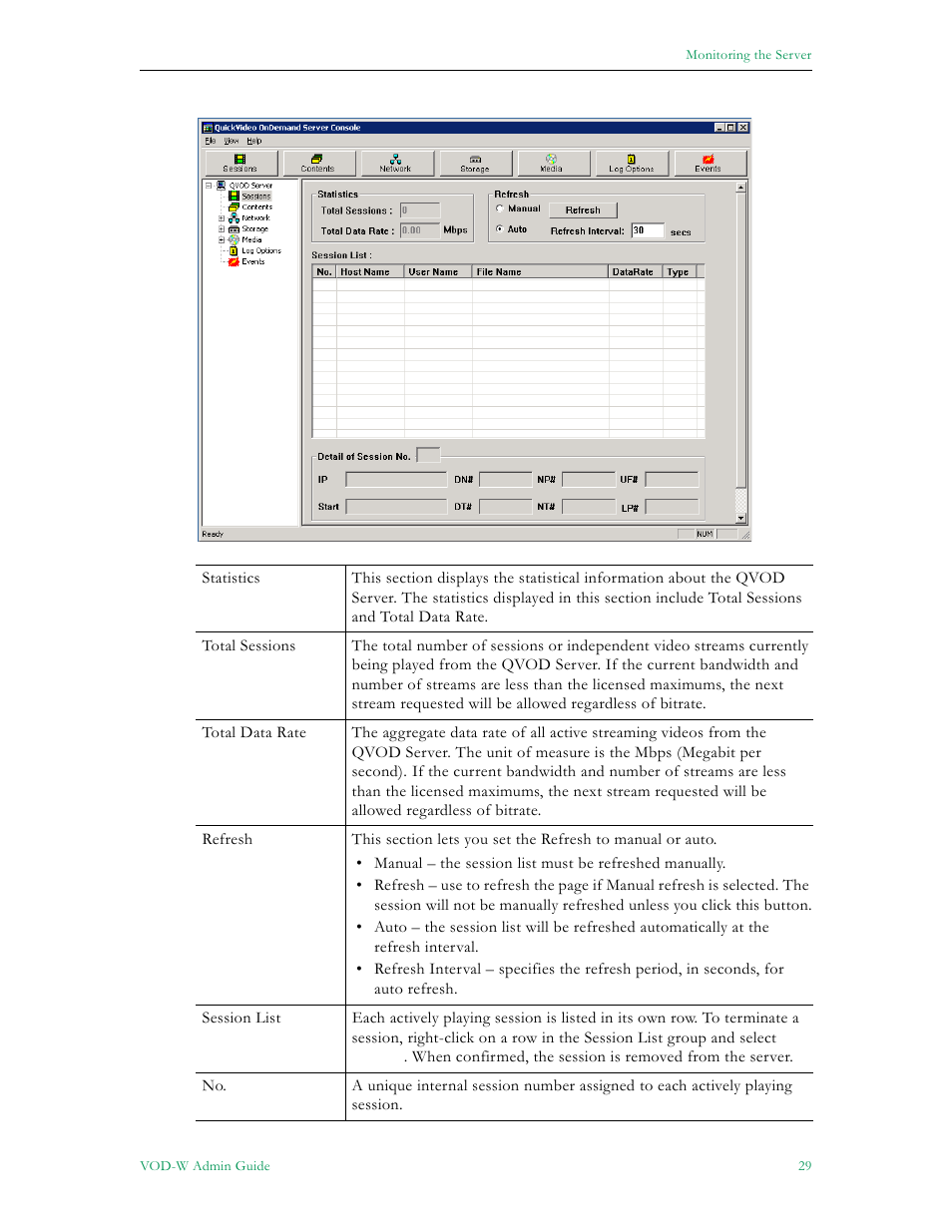 VBrick Systems VOD-W Server VBrick v4.2.1 User Manual | Page 37 / 94