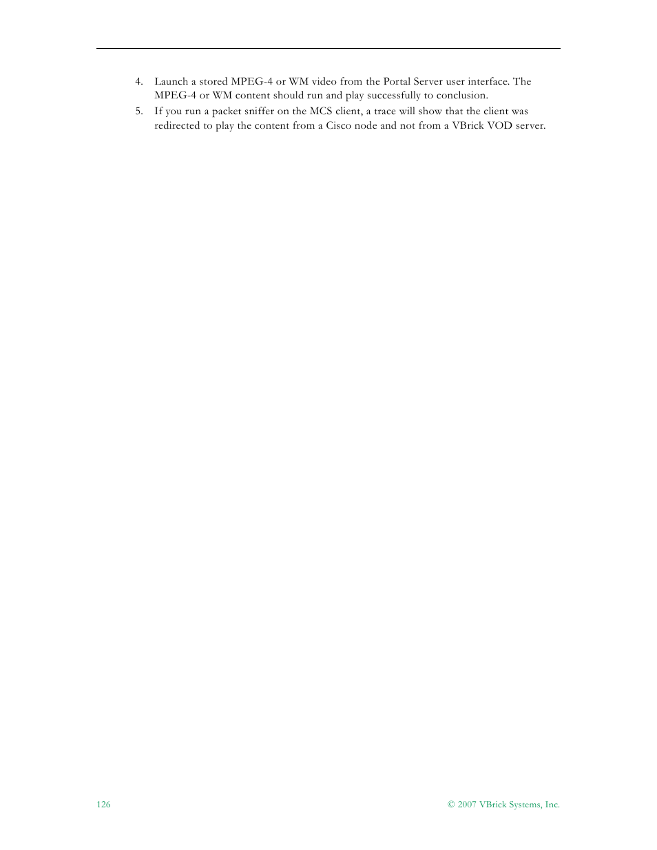 VBrick Systems Portal Server ETV v4.1 User Manual | Page 136 / 140