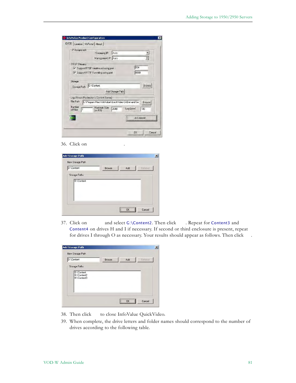 VBrick Systems VOD-W Server VBrick v4.2.3 User Manual | Page 89 / 92