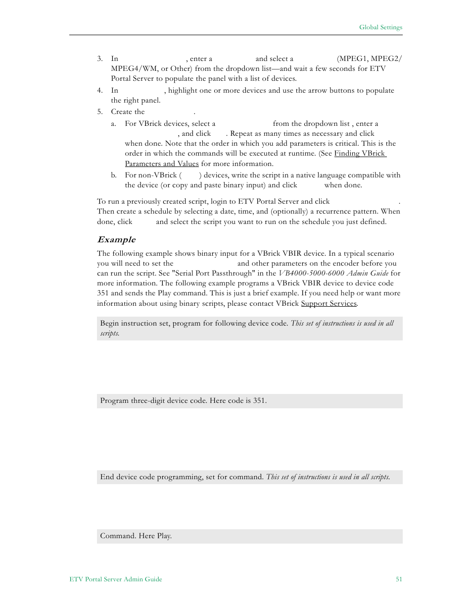 Example | VBrick Systems Portal Server ETV v4.2 User Manual | Page 63 / 164