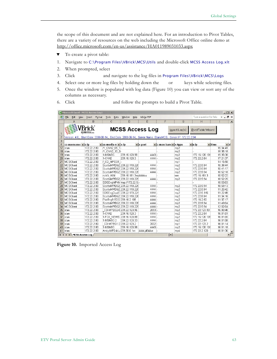 VBrick Systems Portal Server ETV v4.2 User Manual | Page 75 / 164