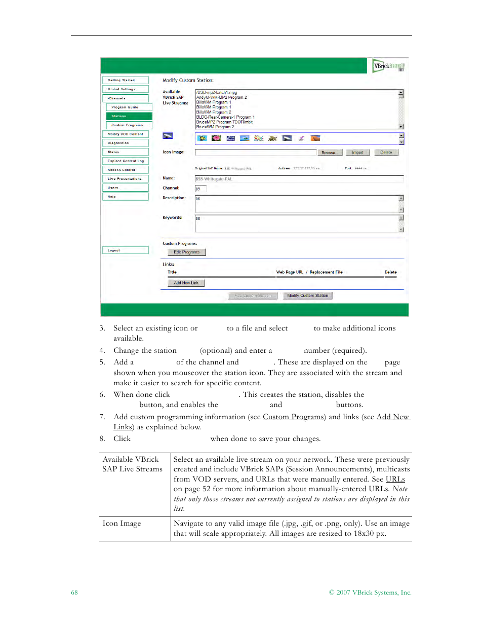 VBrick Systems Portal Server ETV v4.2 User Manual | Page 80 / 164