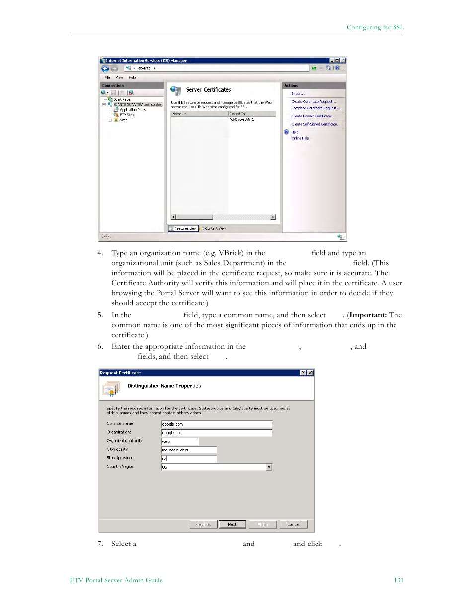VBrick Systems ETHERNETV V4.4.3 User Manual | Page 143 / 216