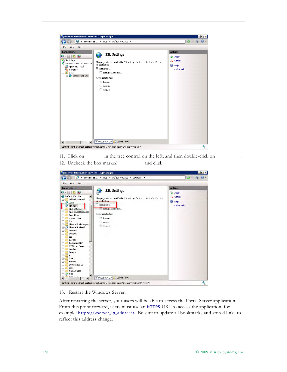 VBrick Systems ETHERNETV V4.4.3 User Manual | Page 150 / 216