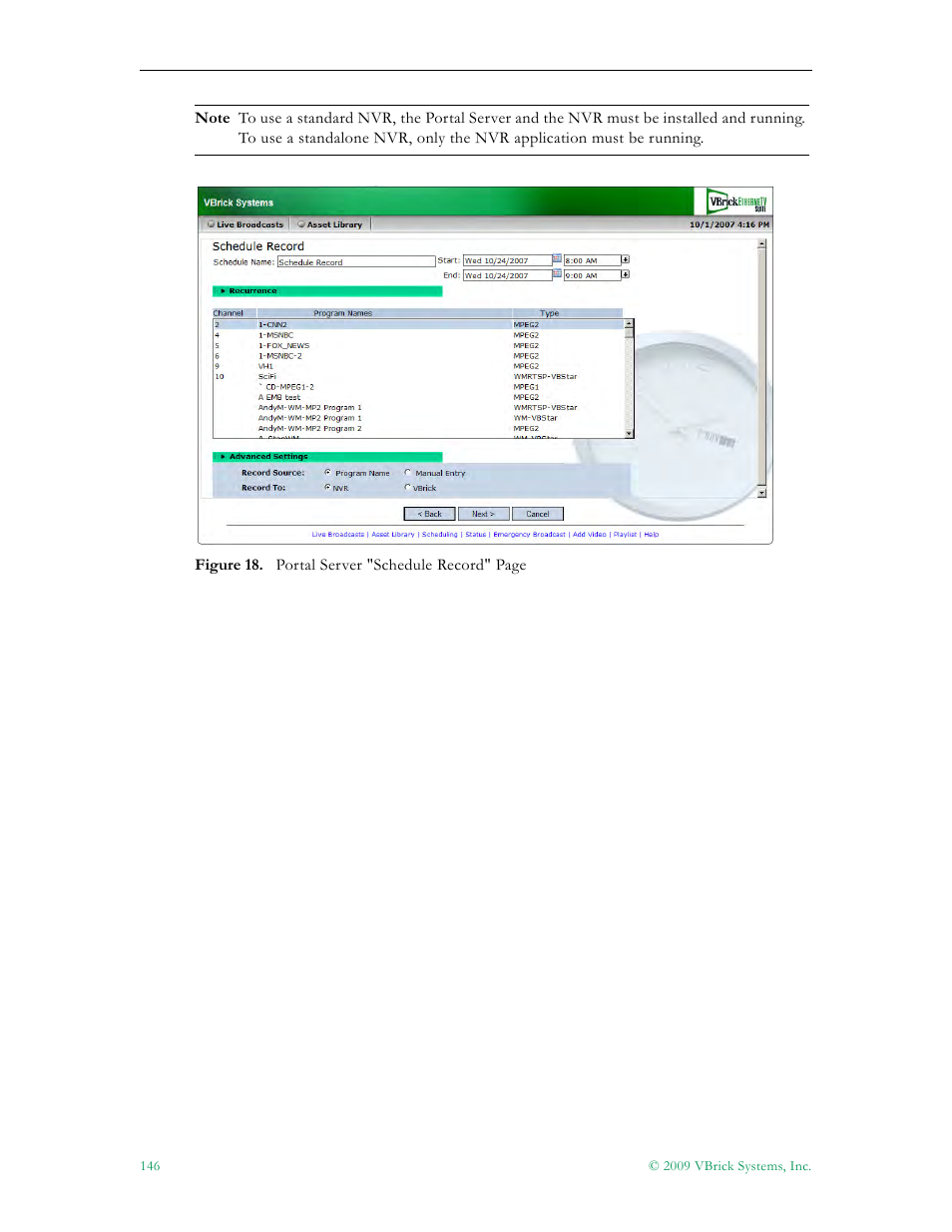 VBrick Systems ETHERNETV V4.4.3 User Manual | Page 158 / 216