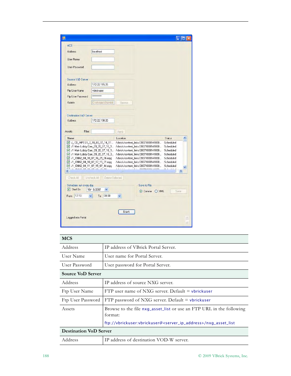 VBrick Systems ETHERNETV V4.4.3 User Manual | Page 200 / 216