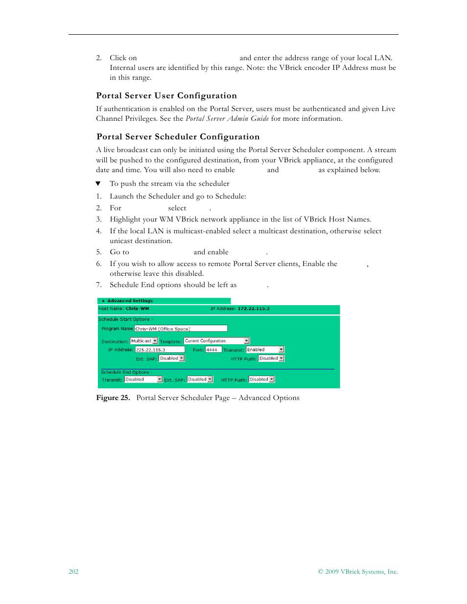 VBrick Systems ETHERNETV V4.4.3 User Manual | Page 214 / 216