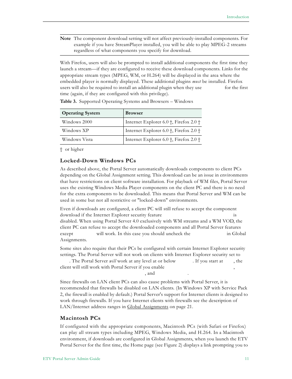 VBrick Systems ETHERNETV V4.4.3 User Manual | Page 23 / 216