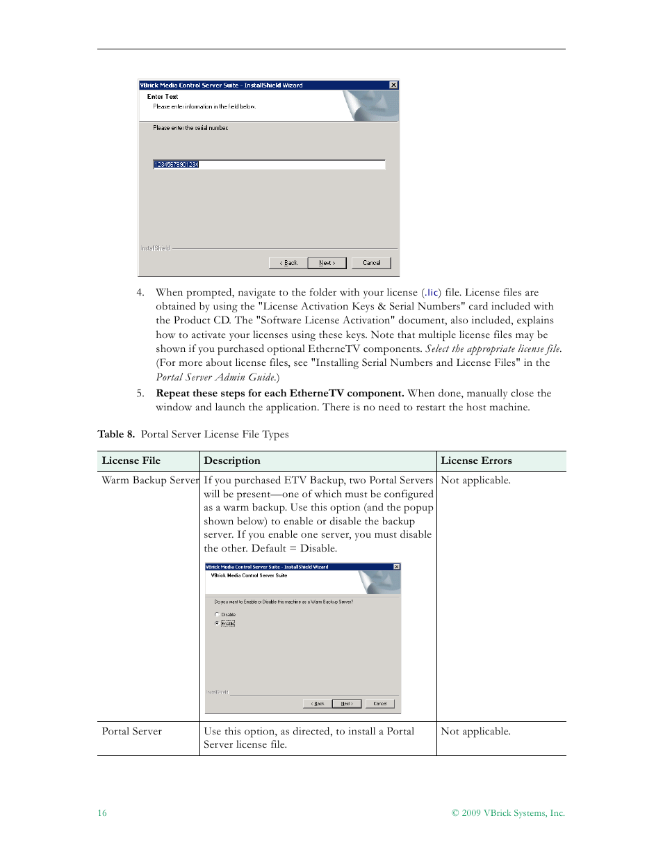 VBrick Systems ETHERNETV V4.4.3 User Manual | Page 28 / 216