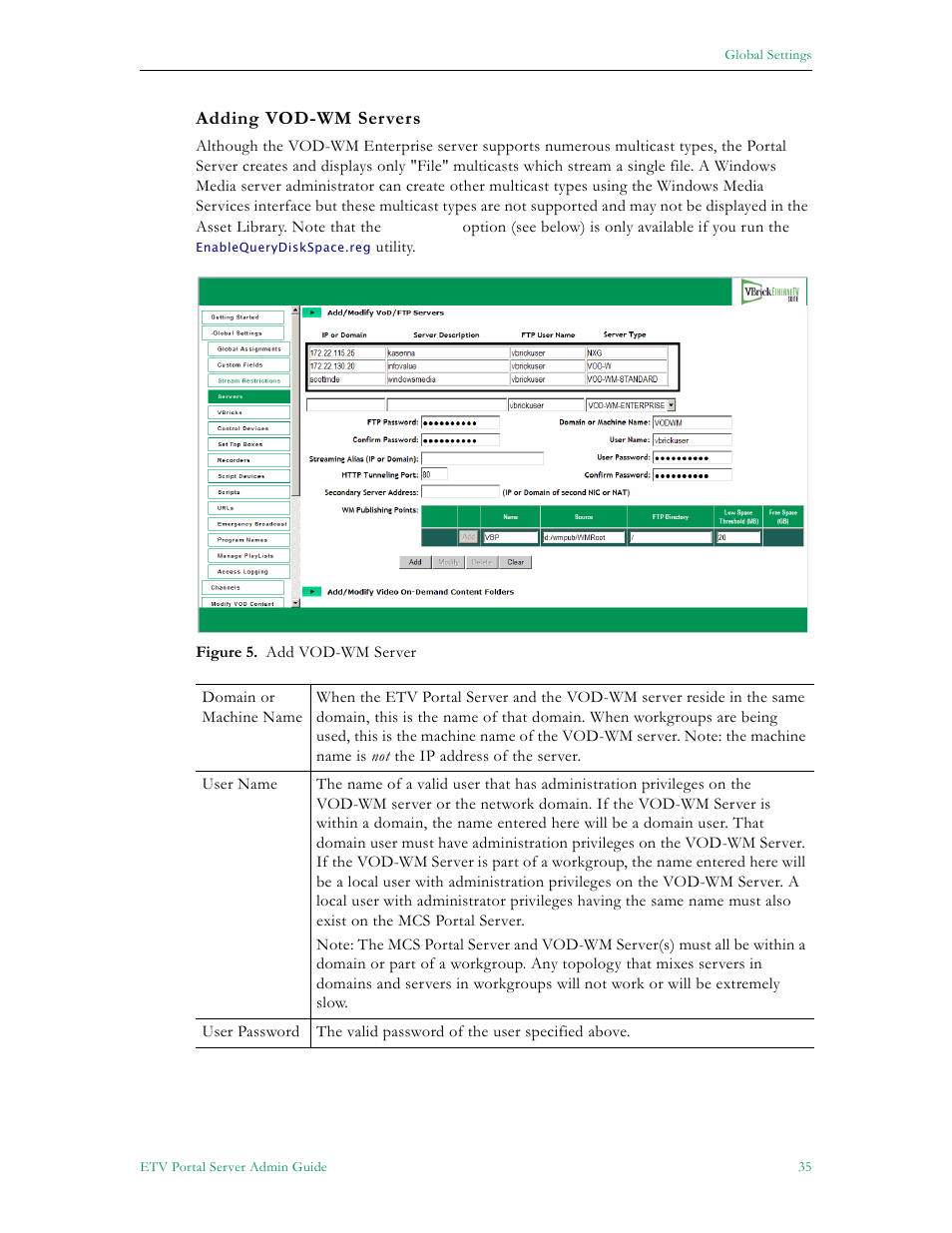 VBrick Systems ETHERNETV V4.4.3 User Manual | Page 47 / 216
