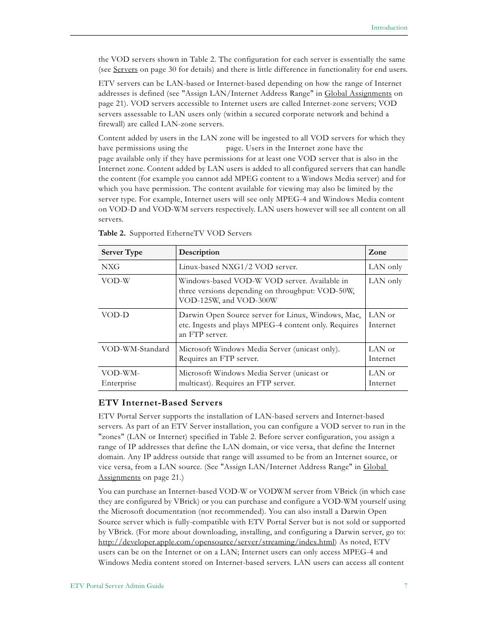 VBrick Systems ETHERNETV 4410-0118-0009 User Manual | Page 19 / 202
