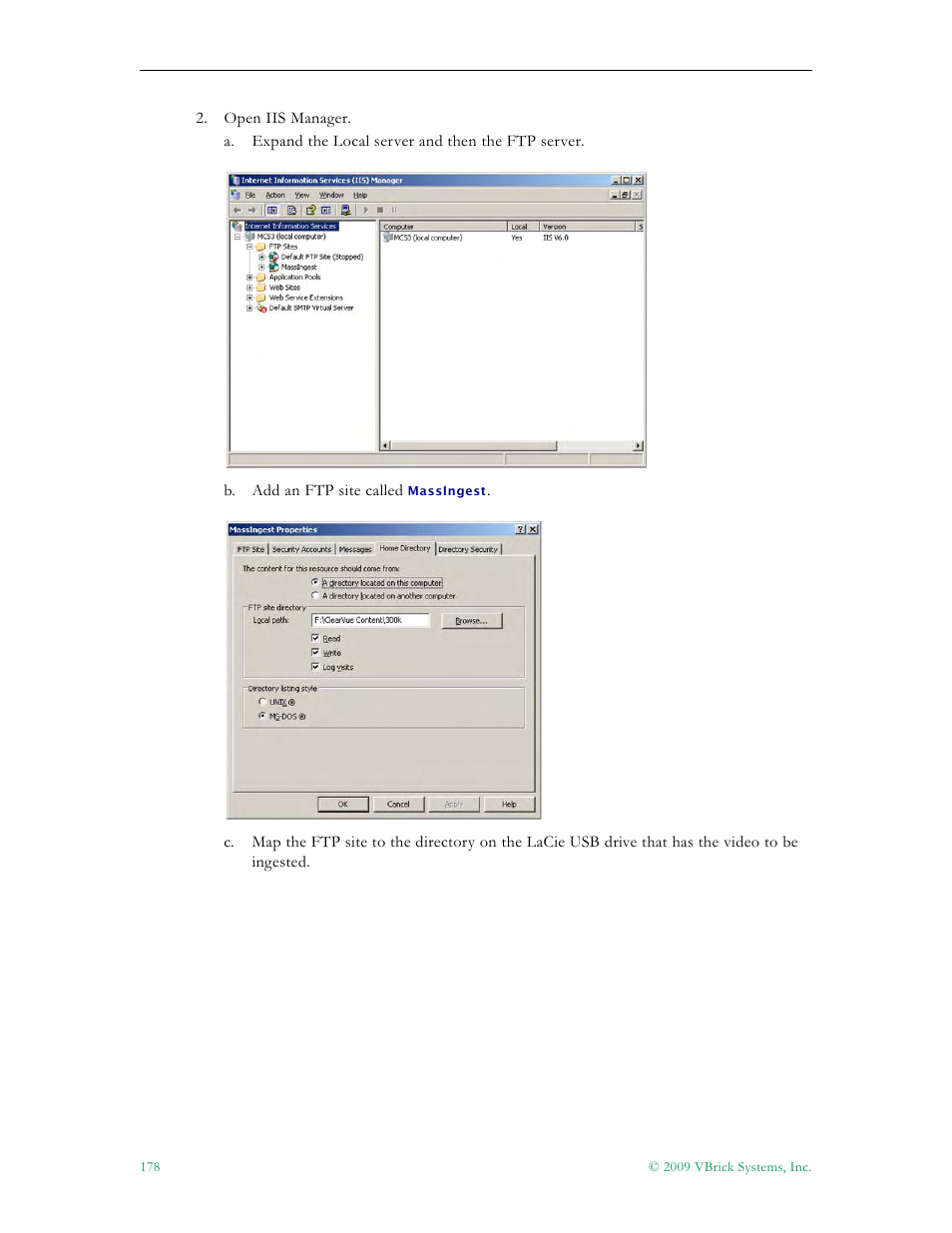 VBrick Systems ETHERNETV 4410-0118-0009 User Manual | Page 190 / 202