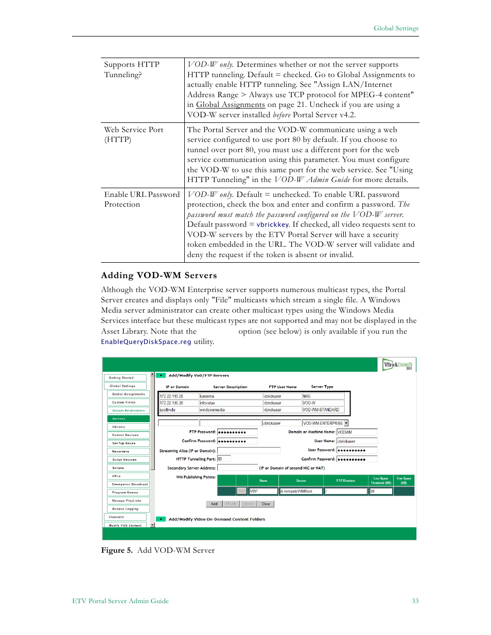 VBrick Systems ETHERNETV 4410-0118-0009 User Manual | Page 45 / 202