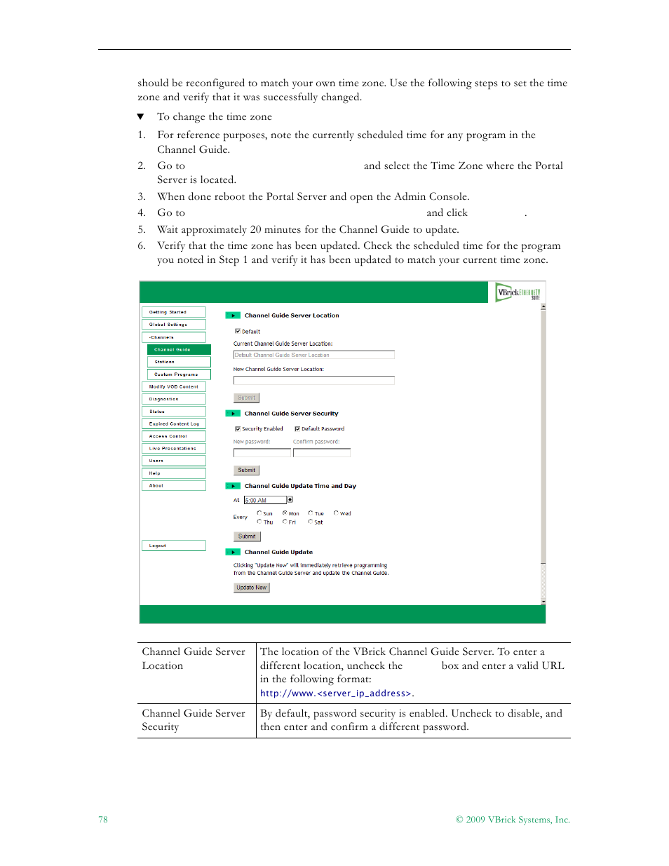 VBrick Systems ETHERNETV 4410-0118-0009 User Manual | Page 90 / 202