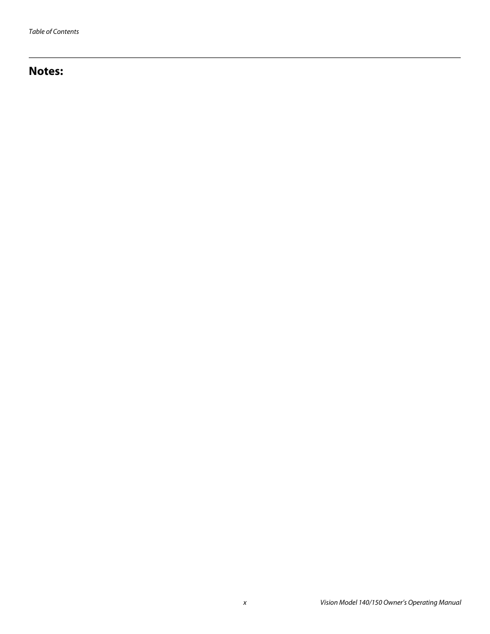 Pre l iminar y | Vidikron 140/150 User Manual | Page 10 / 114