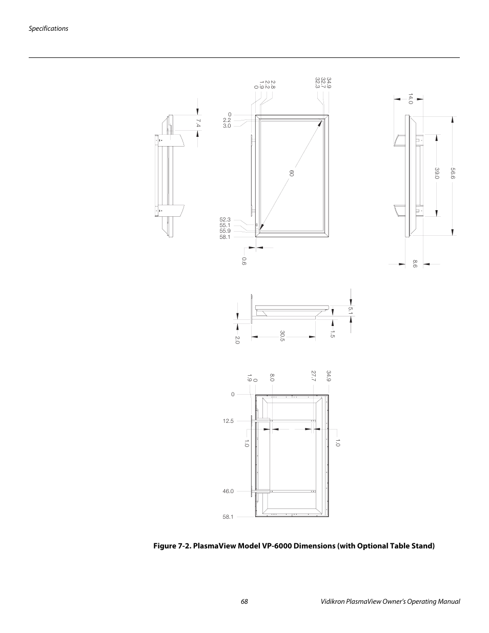 See figure 7-2, Pre l iminar y | Vidikron VP-4200a User Manual | Page 78 / 82