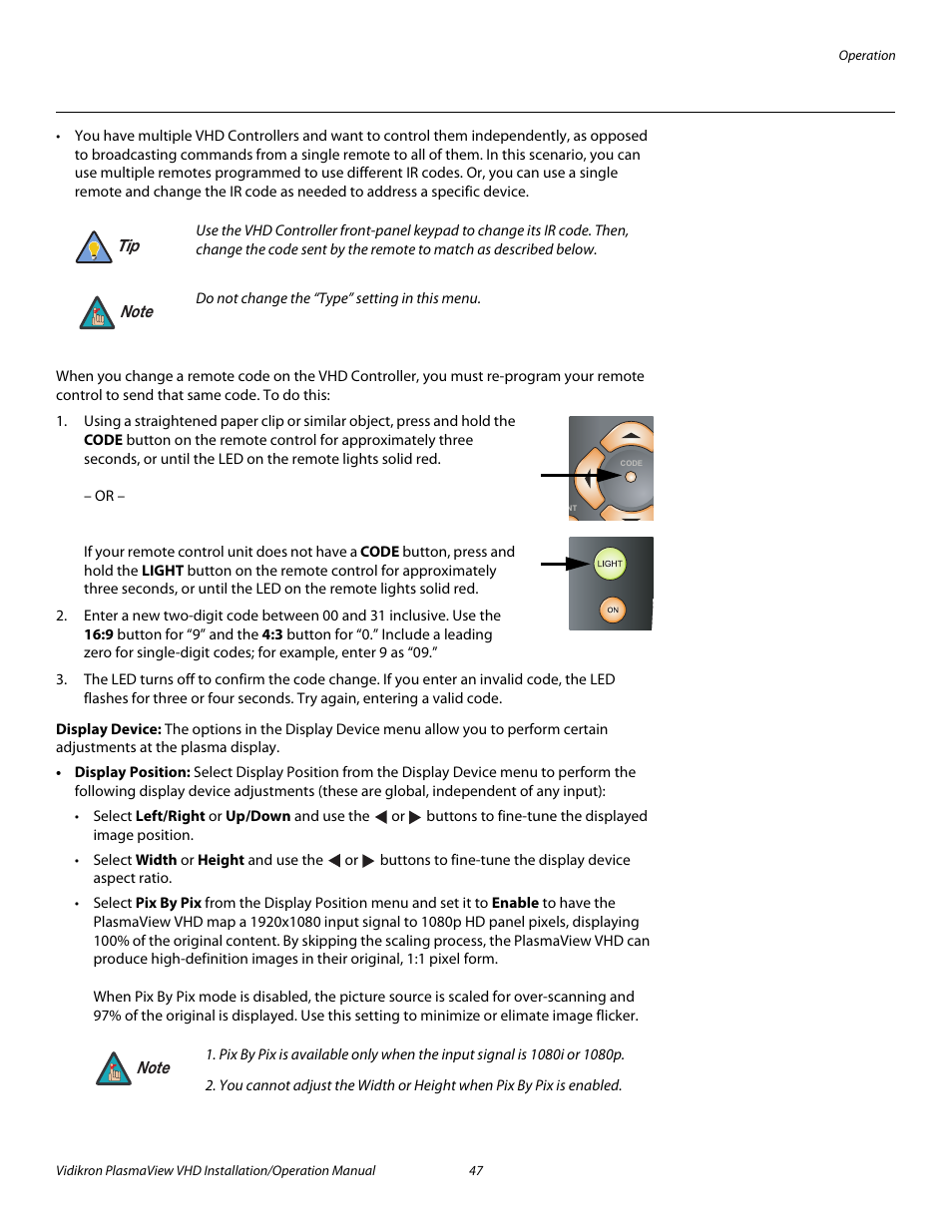 Display device, Pre l iminar y | Vidikron PLASMAVIEW VP-6500VHDA User Manual | Page 59 / 82