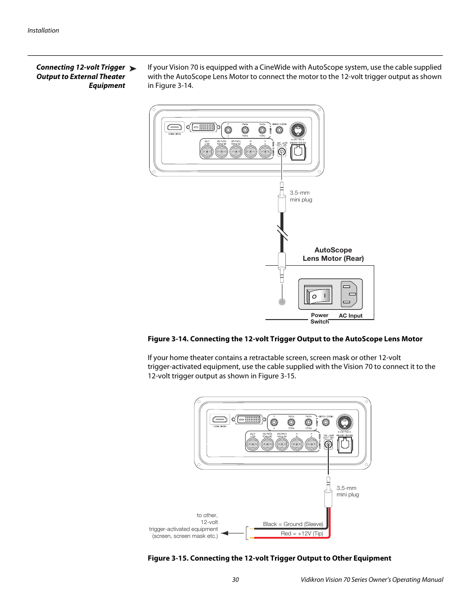 Pre l iminar y | Vidikron vision70 User Manual | Page 42 / 90