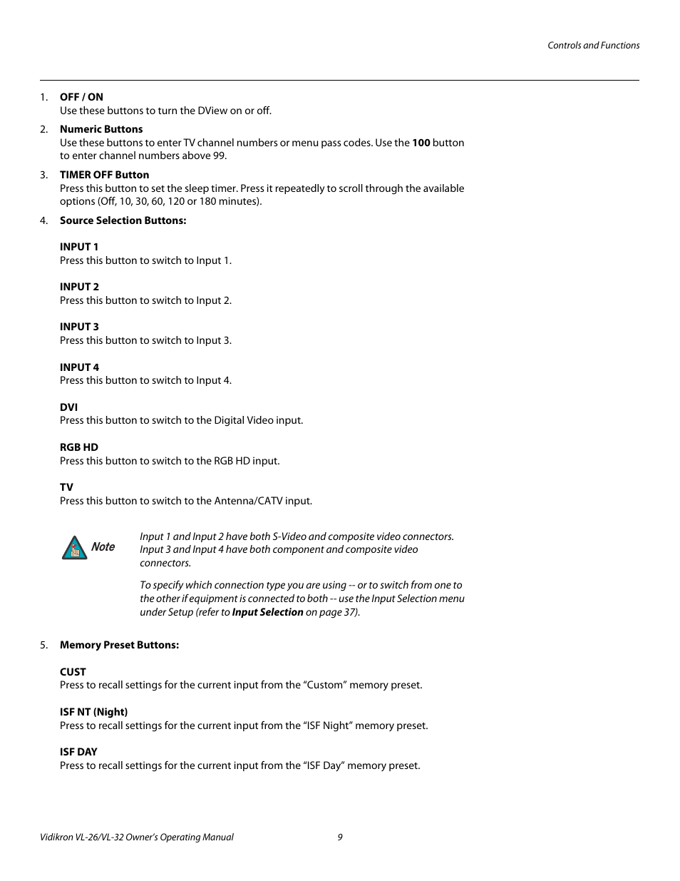 Vidikron VL-32HD User Manual | Page 19 / 66