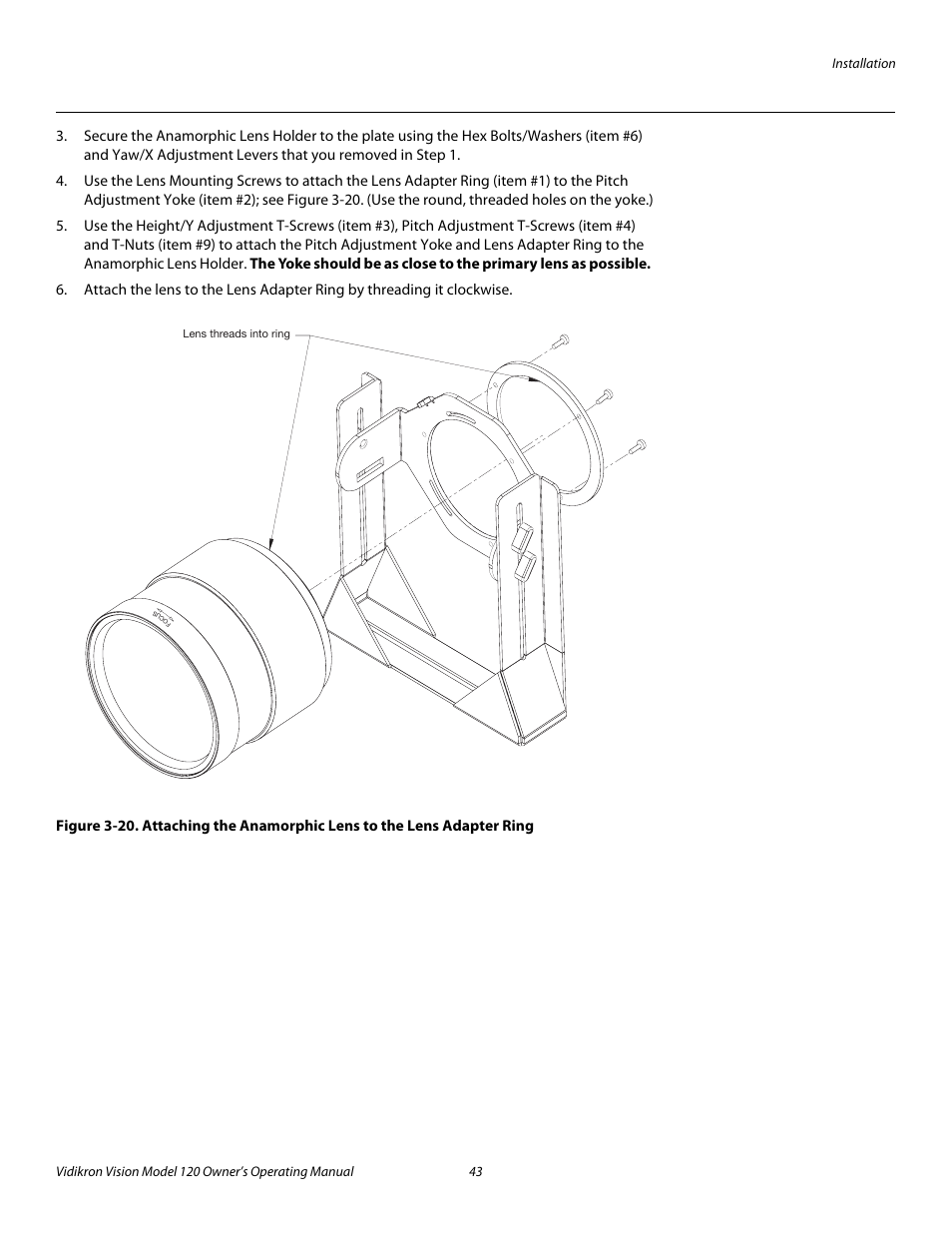 Pre l iminar y | Vidikron Vision v120 User Manual | Page 55 / 88