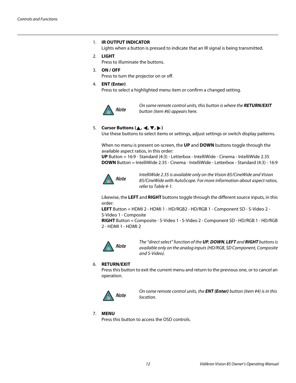 Pre l iminar y | Vidikron Vision Model 85 User Manual | Page 24 / 100