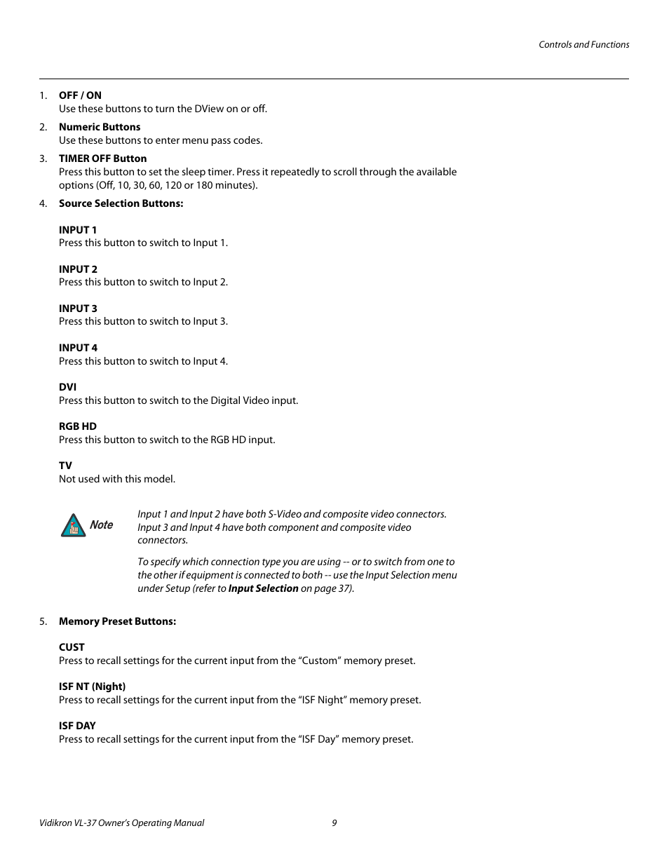 Vidikron VL-37 User Manual | Page 19 / 66