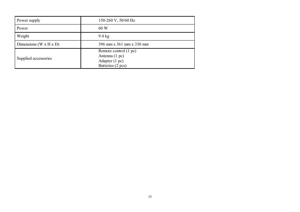 Hyundai H-TV1400 User Manual | Page 15 / 30