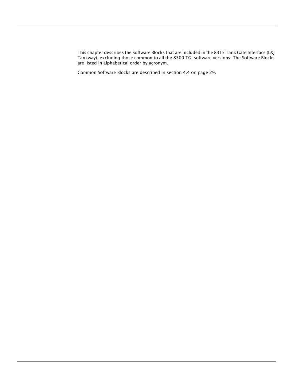 5 l&j tankway software blocks, L&j tankway software blocks | Varec TankGate Interface 8315 Series User Manual | Page 51 / 110