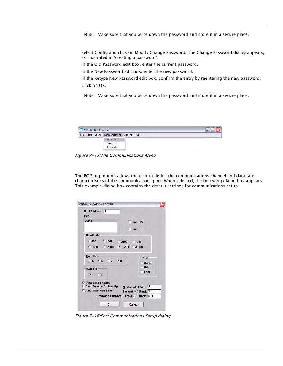 4 the communications menu | Varec TankGate Interface 8315 Series User Manual | Page 83 / 110
