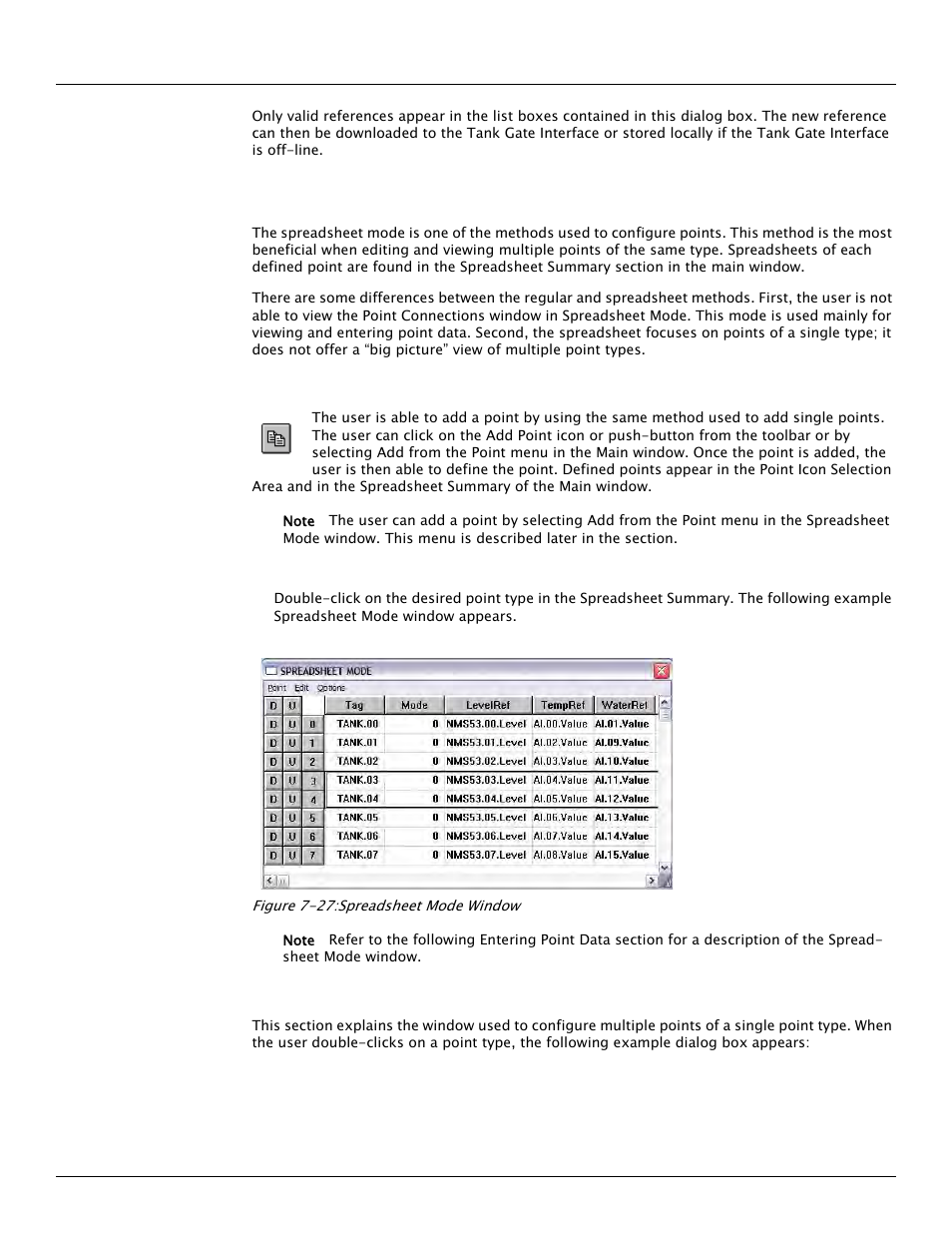 4 configuring multiple points | Varec TankGate Interface 8315 Series User Manual | Page 92 / 110