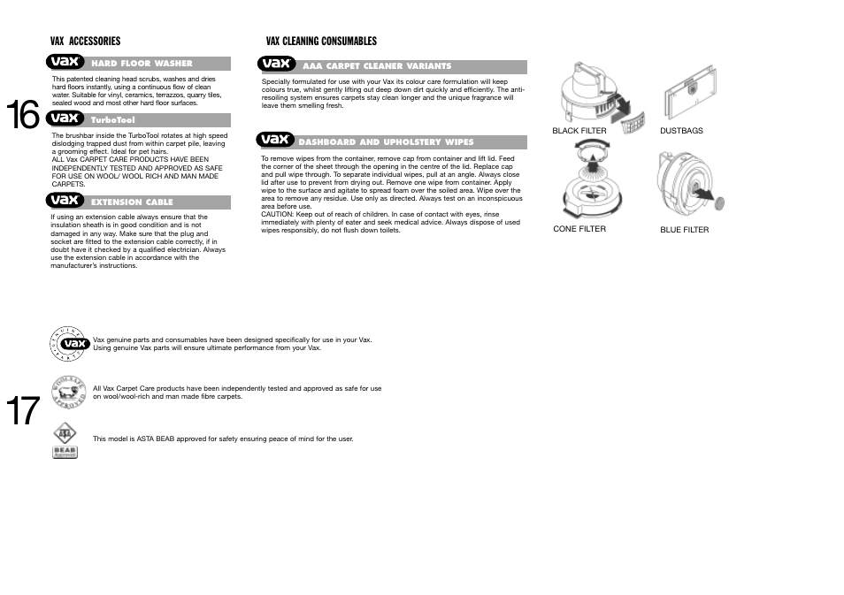 Vax 6155 User Manual | Page 9 / 10