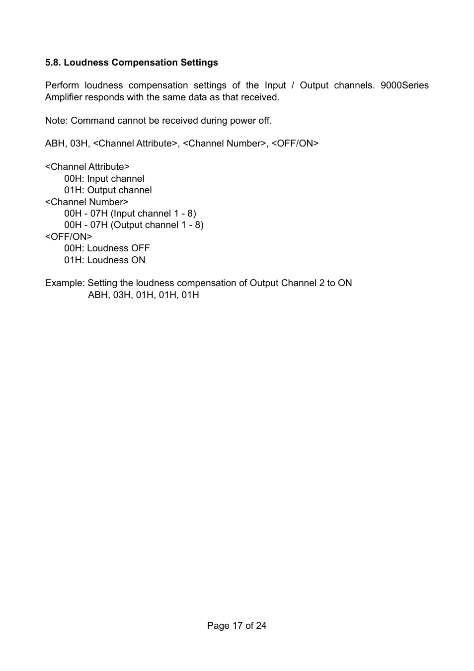 Vax RS 232C User Manual | Page 17 / 24