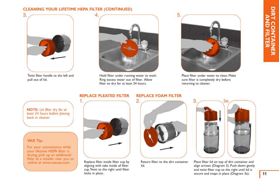 Vax X3 User Manual | Page 12 / 46