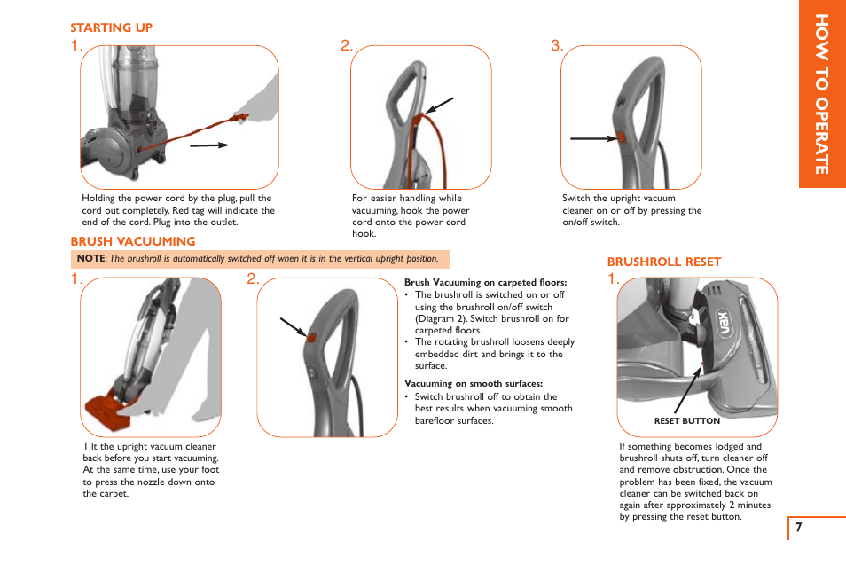 Vax X3 User Manual | Page 8 / 46