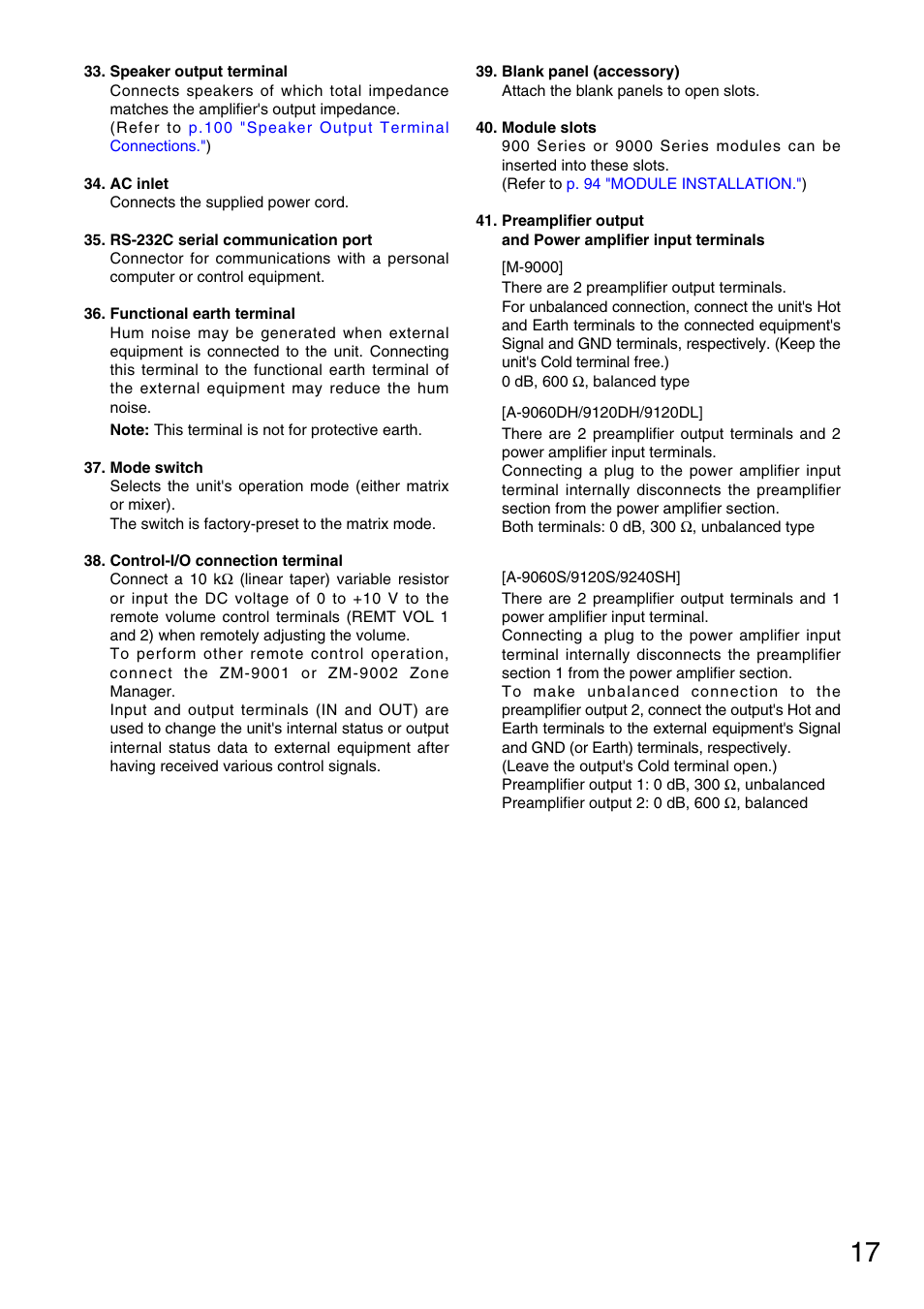 Vax M-9000 User Manual | Page 17 / 138