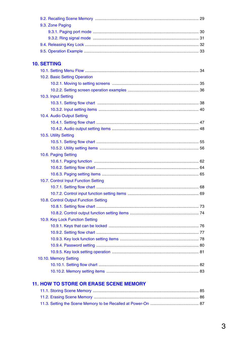Vax M-9000 User Manual | Page 3 / 138