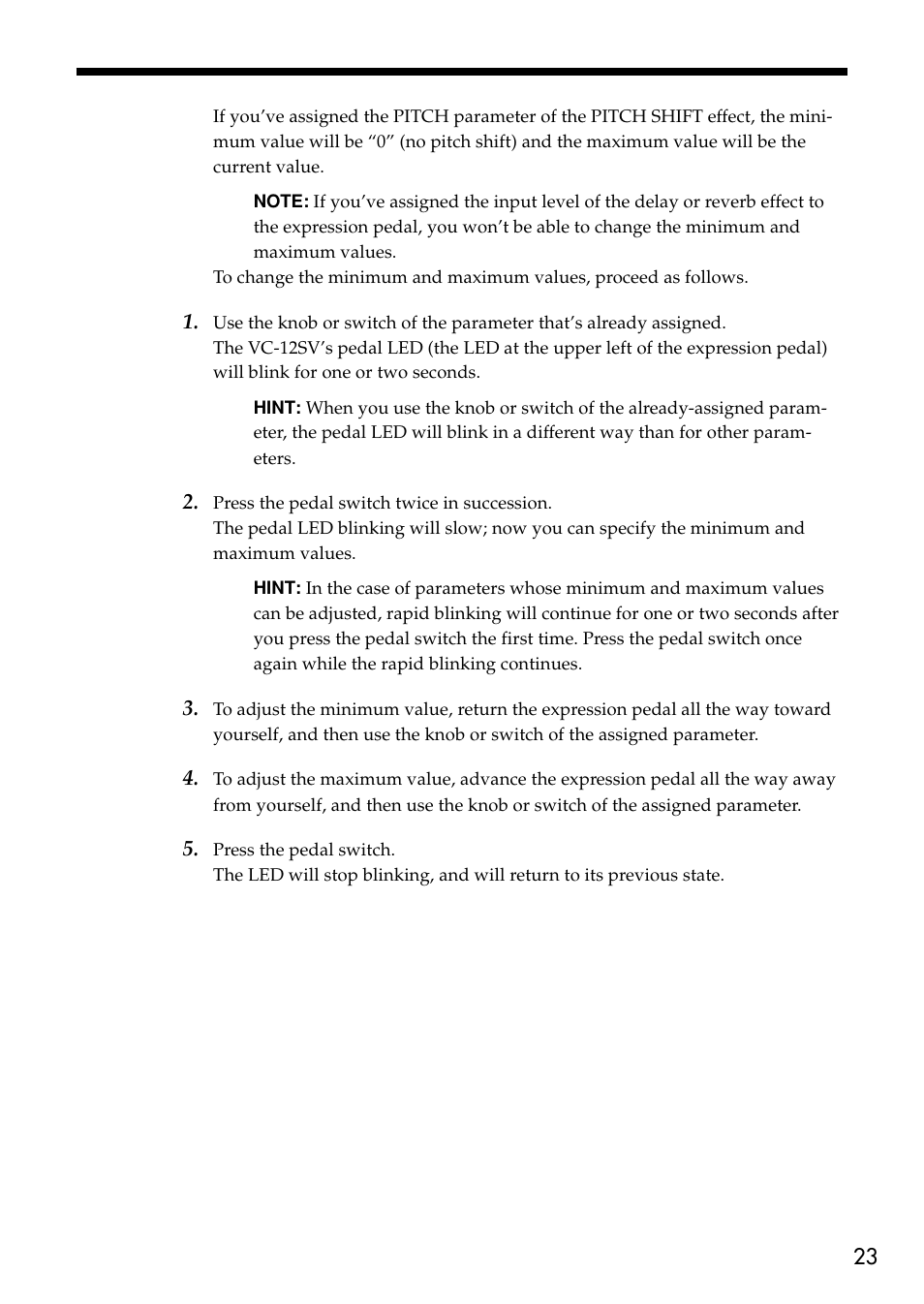 VOX Amplification USA VTX150 User Manual | Page 23 / 44