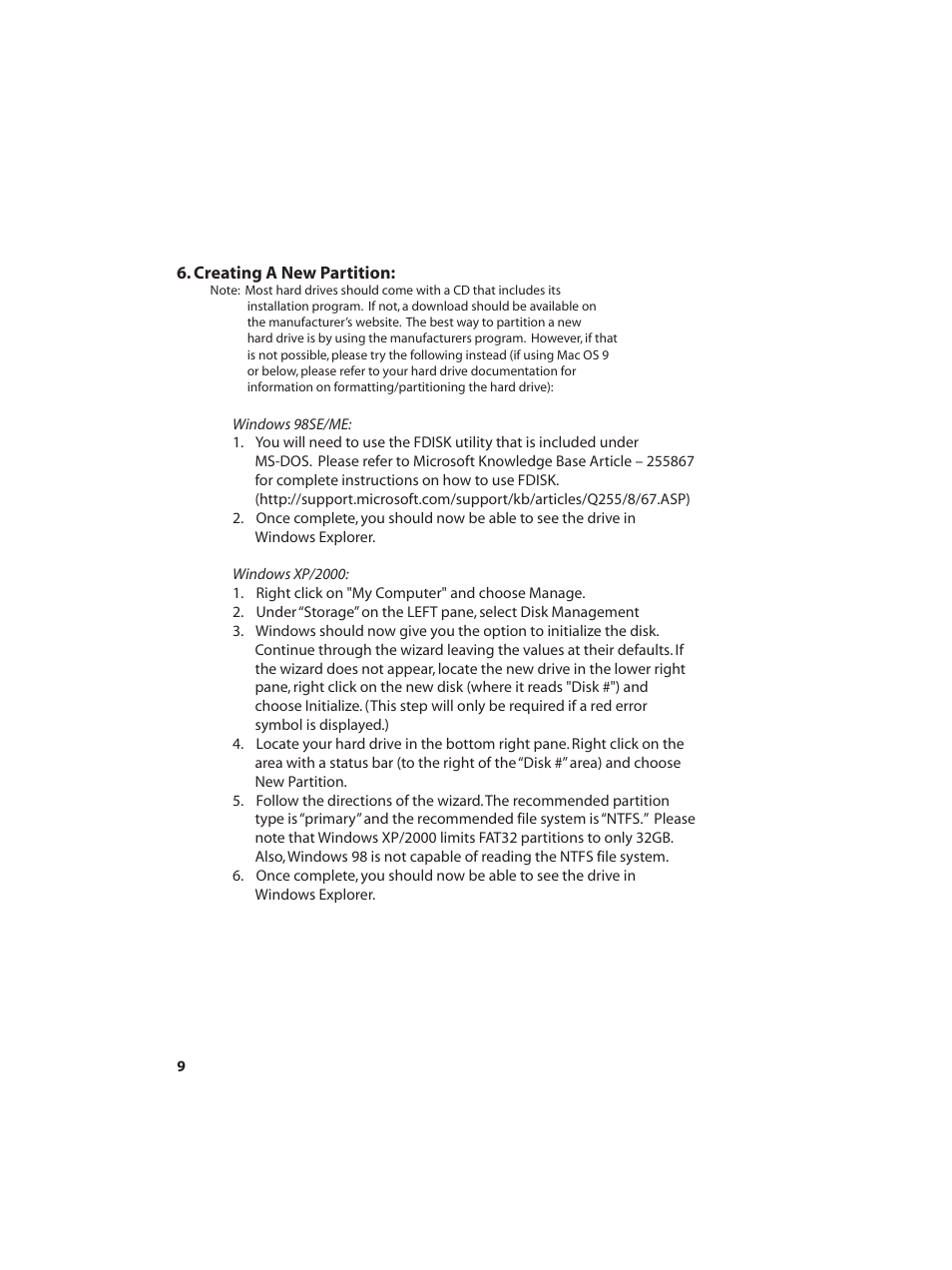 Vantec SATA/IDE to USB 2.0 Adapter None User Manual | Page 11 / 15