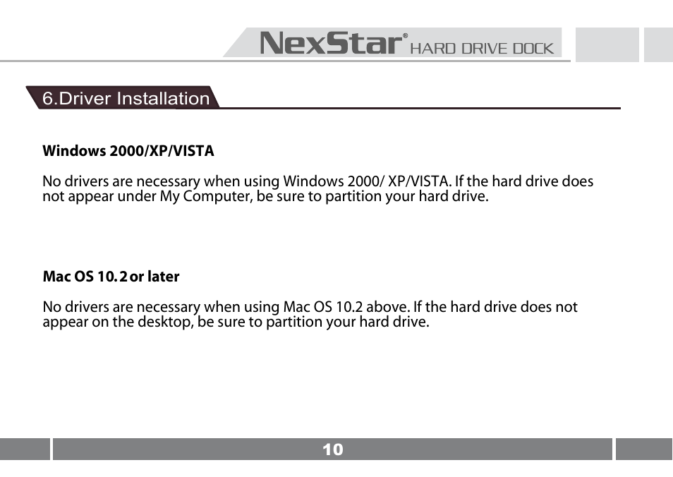 Vantec NST-D100FBSU User Manual | Page 11 / 21