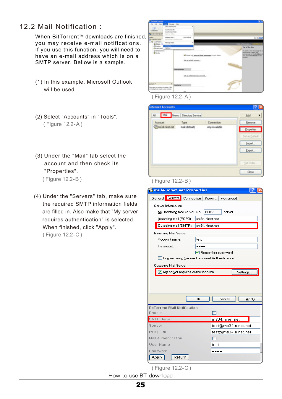 2 mail notification | Vantec LX ULTRA User Manual | Page 27 / 33